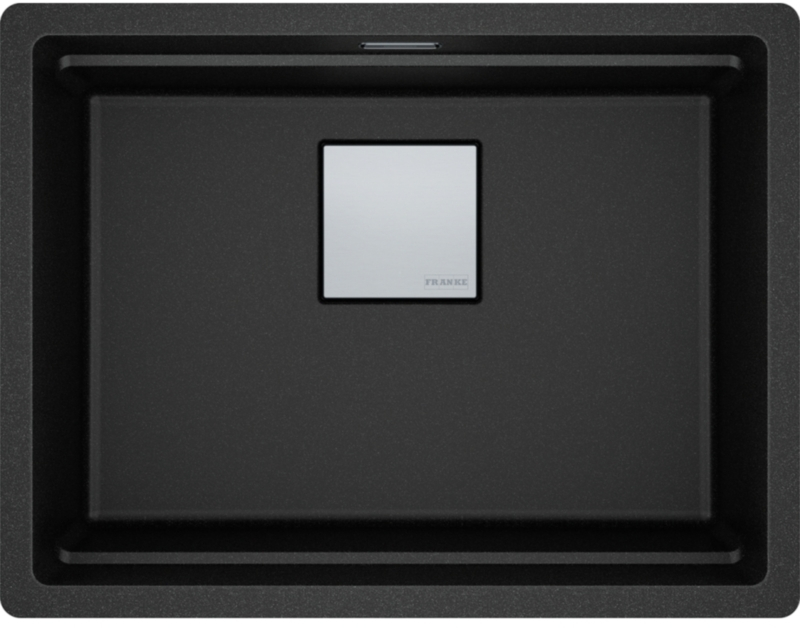 Franke Kubus 2 Pro KNG PRO 210-53, Фрагранит, цвет Оникс, заподлицо, 135.0747.292