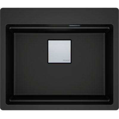 Franke Kubus 2 Pro KNG PRO 210-53 A, Fragranite, цвет Черный матовый, заподлицо, 135.0747.287