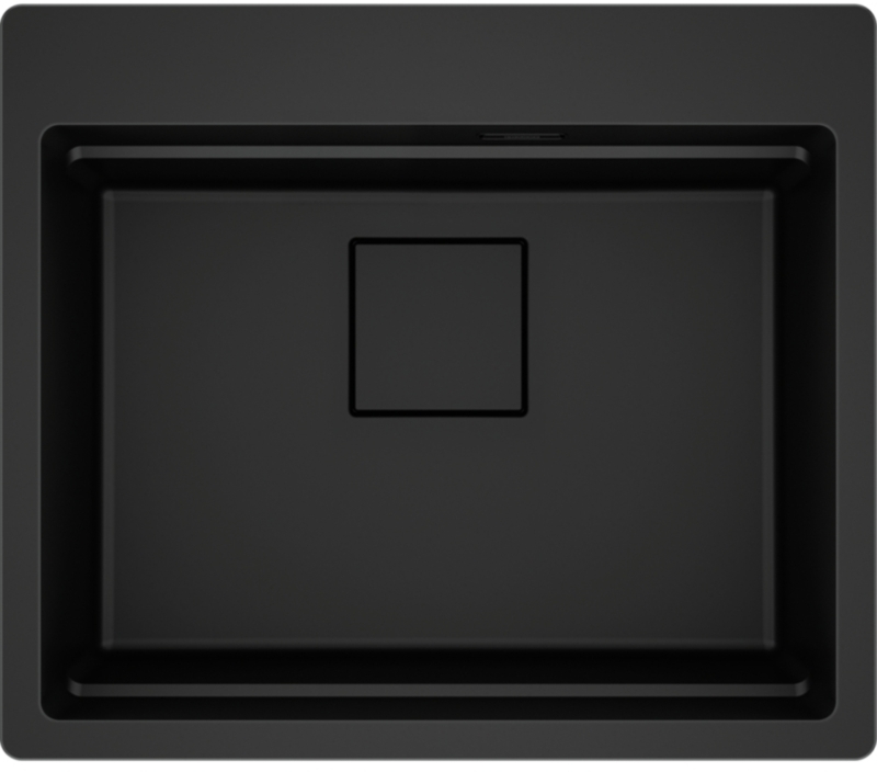 Franke Kubus 2 Pro KNG PRO 210-53 A, Fragraniit, värvus Must Matt - Black Collection, loputus, 135.0747.297