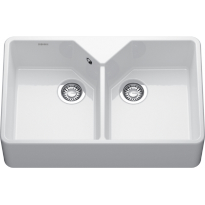 Franke Belfast BFK 720-36-36, Керамический модуль под мойку Fraceram, цвет Glacier глянцевый, 130.0748.974