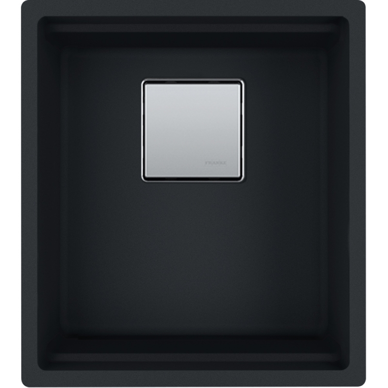 Franke Kubus 2 KNG 110-37 Fragranit+ Must matt, 125.0627.320, valamualune 45cm