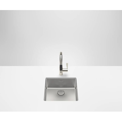 Подконструкция для одинарной раковины Dornbracht, матовая нержавеющая сталь, 40 x 40 см, 38400004-86