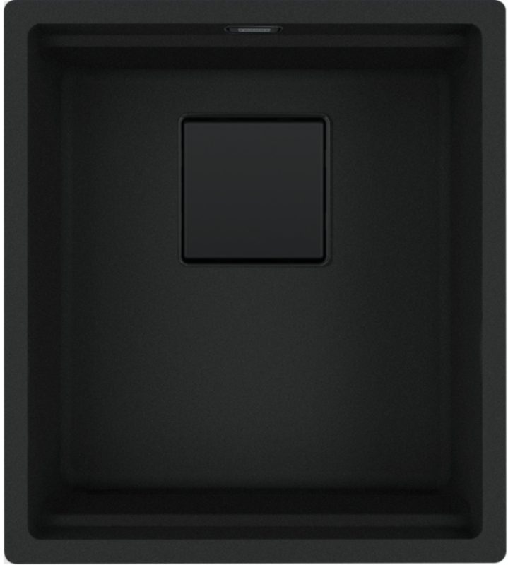 Franke Kubus 2 Pro KNG Pro 110-37 alusvalamu, Fragranite, värvus Must Matt - Black Collection, 125.0747.719