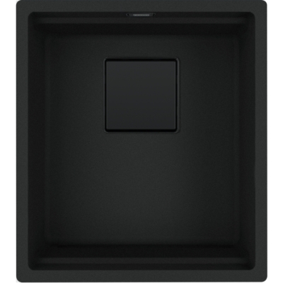 Franke Kubus 2 Pro KNG Pro 110-37 встраиваемая мойка, Фрагранит, цвет Черный Матовый - Коллекция Black, 125.0747.719