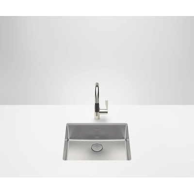 Dornbrachti ühe basseini aluskonstruktsioon, harjatud roostevaba teras, 50 x 40 cm, 38500004-86