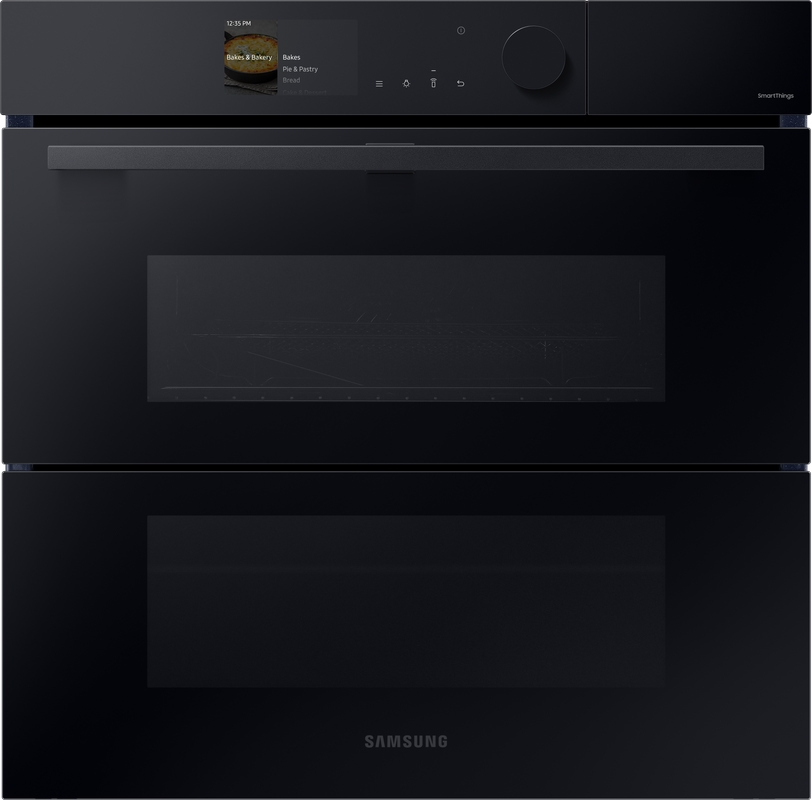 Духовка встраиваемая Samsung NV7B6795JDK/U1, пиролиз, DualCook Flex, черный, с гарантией 5 лет!