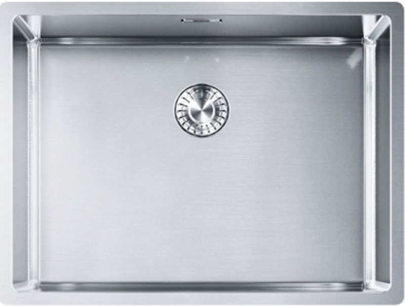 Мойка Franke Box BXX 110-50, врезная, запорный клапан, 122.0375.274