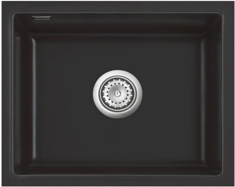 Systemceram KeraDomo MERA 50 U/g, шлифованная поверхность, цвет Nigra (матовый), с гарантией 5 лет.