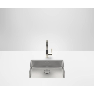 Dornbrachti ühe basseini aluskonstruktsioon, harjatud roostevaba teras, 55 x 40 cm, 38550004-86