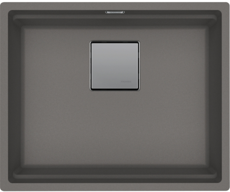 Franke Kubus 2 Pro KNG Pro 110-52 встраиваемая мойка, Фрагранит, цвет серый камень, 125.0747.711