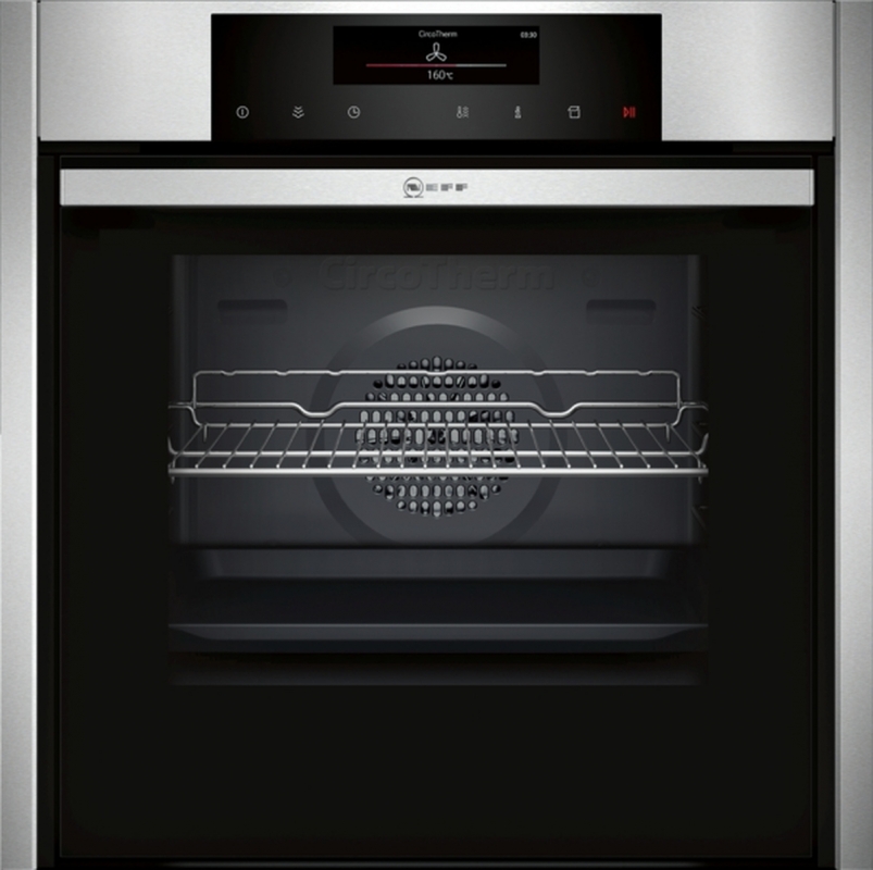 Neff B46FT64N0 N90, built-in oven with FullSteam and Slide&Hide, EEK: A+, with 5 year guarantee!