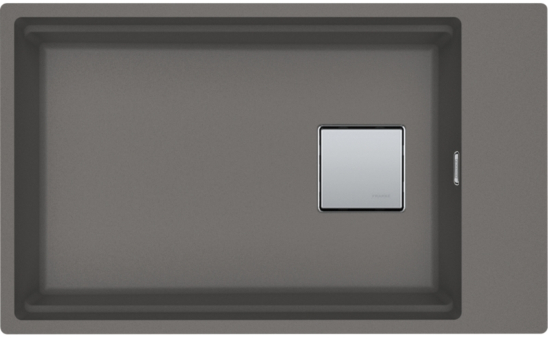 Franke Kubus 2 Pro KNG Pro 110-62 встраиваемая мойка, Фрагранит, серый камень, 125.0747.715