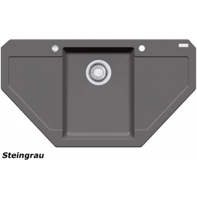 Franke Maris MRG 612-E, Fragranit+, nuppklapp, värvus kivihall, 114.0477.552