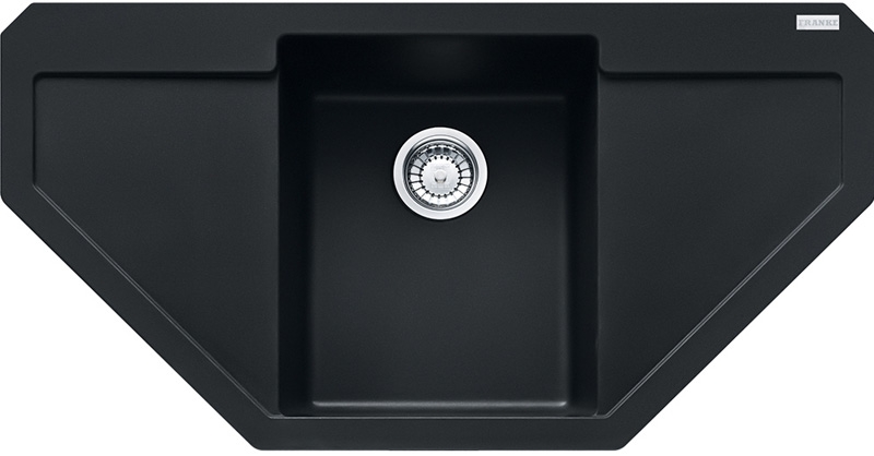 Franke Maris MRG 612-E, Fragranit+, nuppklapp, värvus matt must, 114.0627.371