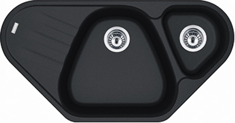 Franke Antea AZG 661-E Fragranit DuraKleen Plus värviline Onyx, 114.0477.990