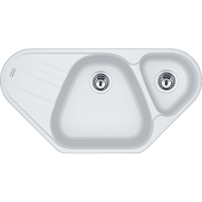 Franke Antea AZG 661-E Fragranit DuraKleen Plus color Glacier, 114.0477.992