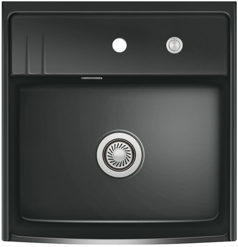 Systemceram KeraDomo KENTRO 60 värvis Nero (läikiv), 5-aastase garantiiga