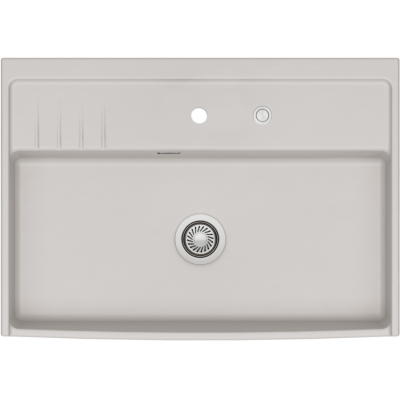 Systemceram KeraDomo KENTRO 90 alumiiniumist (matt), 5-aastase garantiiga