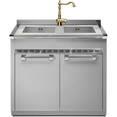 Steel Ascot Modular System, valamumoodul, 90 cm, roostevaba teras, A9S-L2SS, garantiiga 5 aastat!