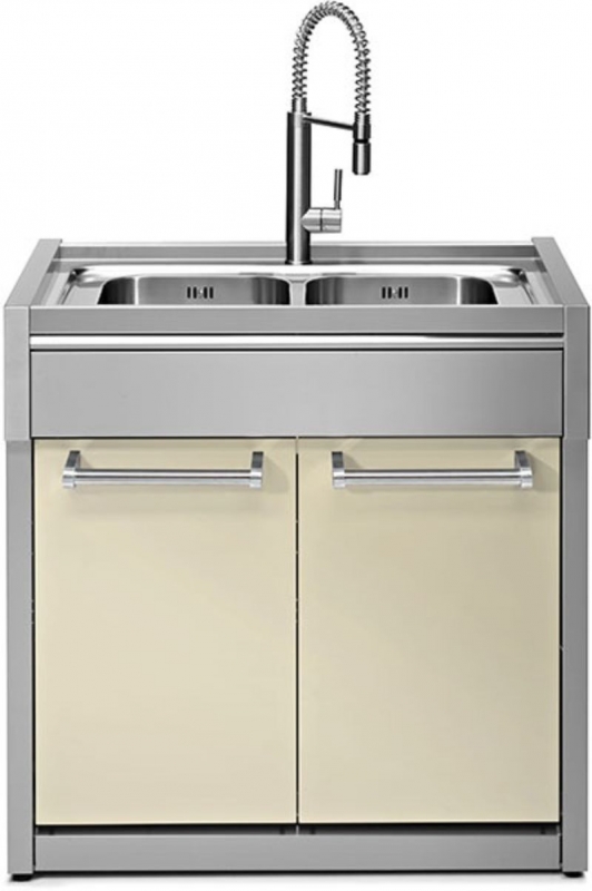 Steel Genesi Modular System, модуль мойки, 90 см, Crema, GQ9S-L2CR, с гарантией 5 лет!