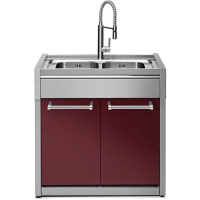 Steel Genesi Modular System, valamumoodul, 90 cm, Bordeaux, GQ9S-L2BR, garantiiga 5 aastat!