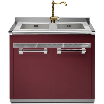 Steel Ascot Modular System, valamumoodul, 90 cm, Bordeaux, A9S-L2BR, garantiiga 5 aastat!