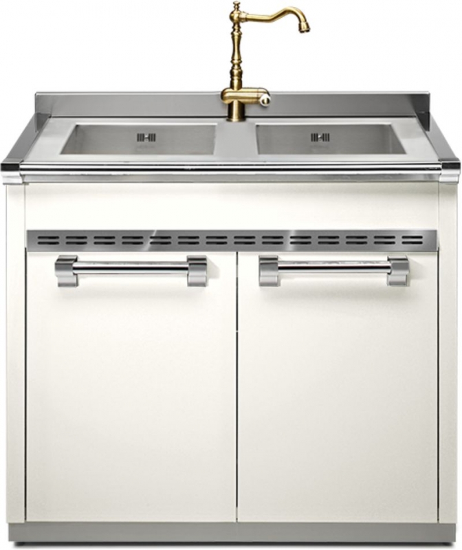 Steel Ascot Modular System, модуль мойки, 90 см, Nuvola, A9S-L2NA, с гарантией 5 лет!