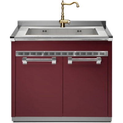 Steel Ascot Modular System, valamumoodul, 90 cm, Bordeaux, A9S-L1GBR, garantiiga 5 aastat!