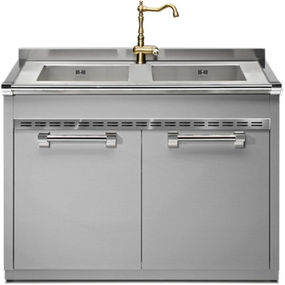 Steel Ascot Modular System, valamumoodul, 120 cm, roostevaba teras, A12S-L2SS, garantiiga 5 aastat!