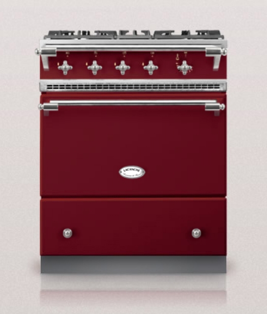 Lacanche Cormatin Classic, cooking station, 70 cm, color burgundy, with 5 year guarantee!