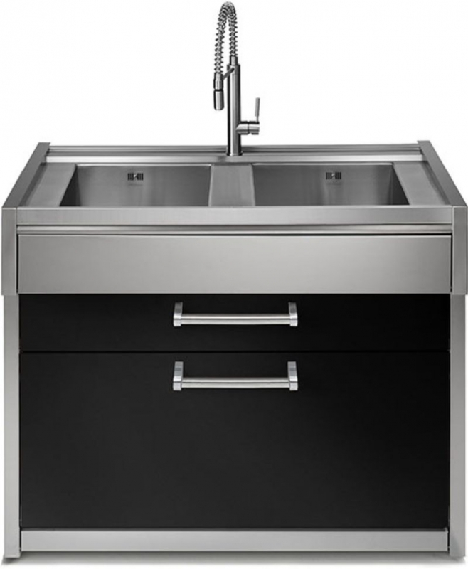 Steel Genesi Modular System, valamumoodul, 120 cm, Nero, GQ12C-L2BA, garantiiga 5 aastat!