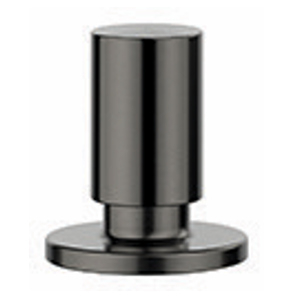 Blanco pull knob round satin dark steel, 206902