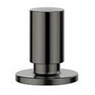 Blanco pull knob round satin dark steel, 206902