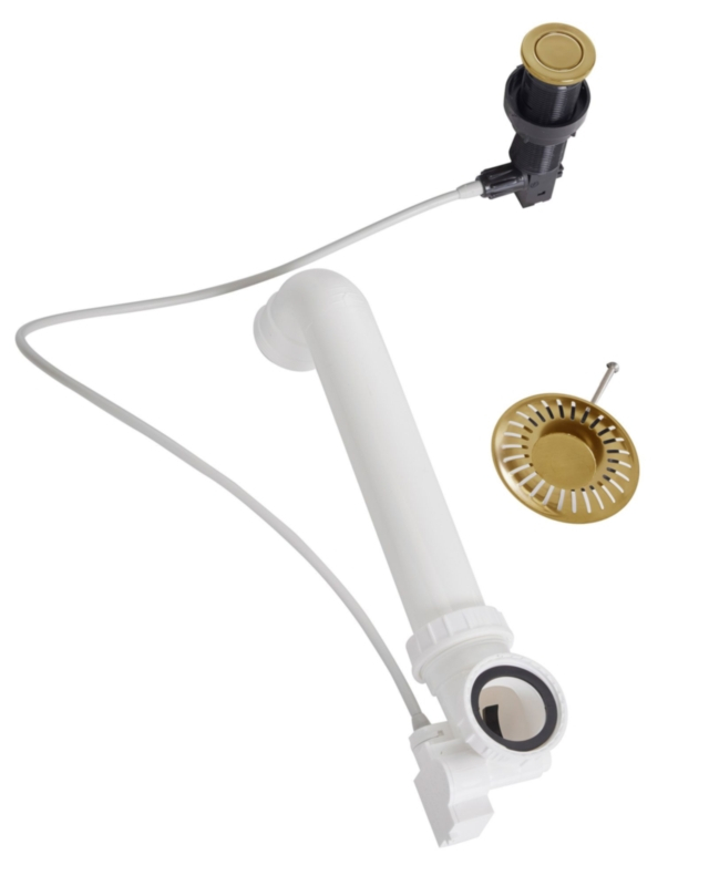 Reginox push button eccentric, color gold ll, R39830