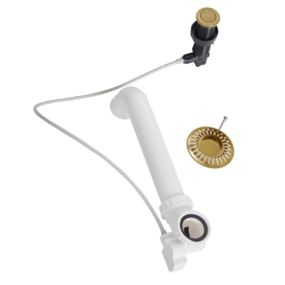 Reginox push button eccentric, color gold ll, R39830