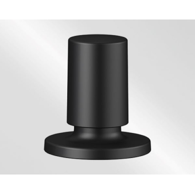 Blanco pull button round matt black, 238688