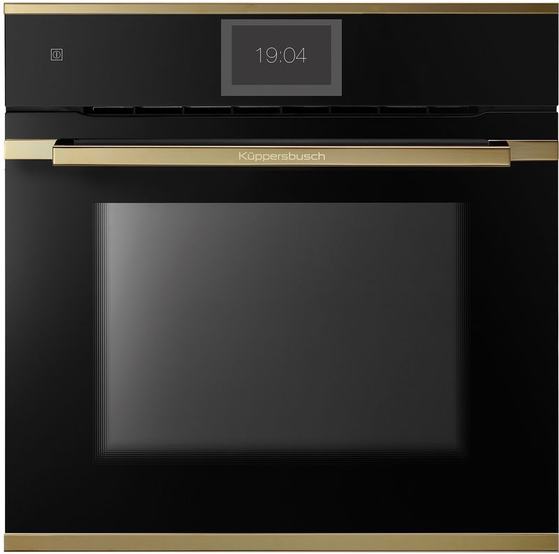 Küppersbusch B 6850.0 S4, oven black / gold, with 5 year guarantee!