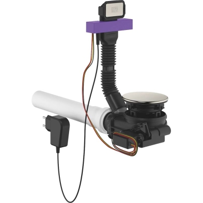 Dornbracht electric waste and overflow set, 10410004-86