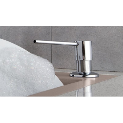 Systemceram dishwashing liquid dispenser TREND NEW, chrome, 00910