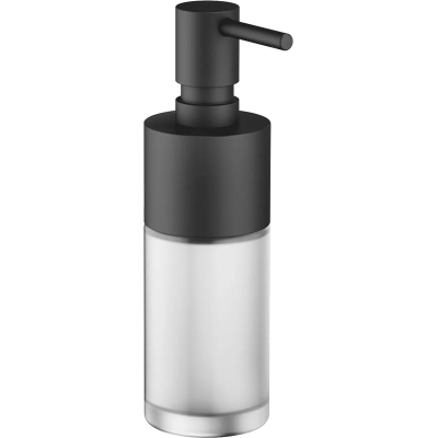 Dornbracht dishwashing liquid dispenser, floor model, matt black, 84435970-33