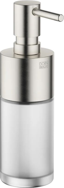 Дозатор жидкости для мытья посуды Dornbracht, напольная модель, матовая платина, 84435970-06