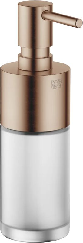 Дозатор жидкости для мытья посуды Dornbracht, напольная модель, матовая бронза, 84435970-42
