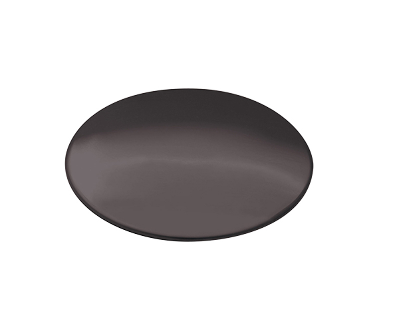 Systemceram Sink and Shower Cover, Dark Black, 0914