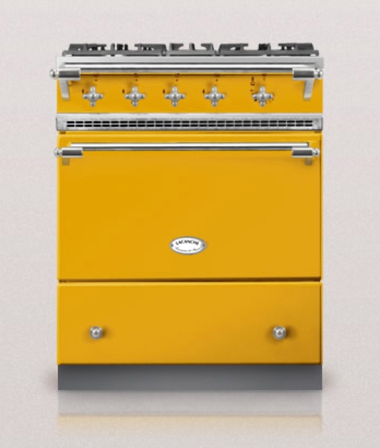 Lacanche Cormatin Classic, cooking station, 70 cm, color Provence Yellow, with 5 year guarantee!