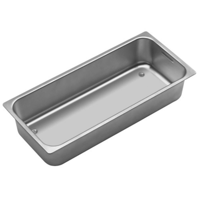 Dornbracht Suter leftover bowl unperforated, polished stainless steel, 84801001-85