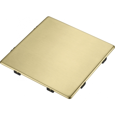 Franke drain cover 125 x 125 gold, 112.0717.419