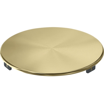 Franke drain cover round gold, 112.0717.470