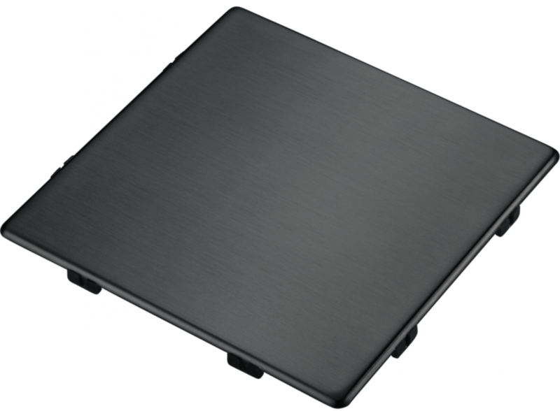 Franke drain cover 125 x 125 anthracite, 112.0717.462