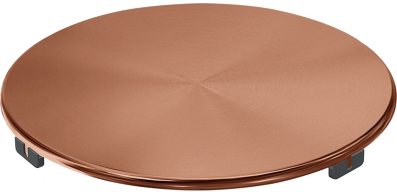 Franke drain cover round copper, 112.0717.494