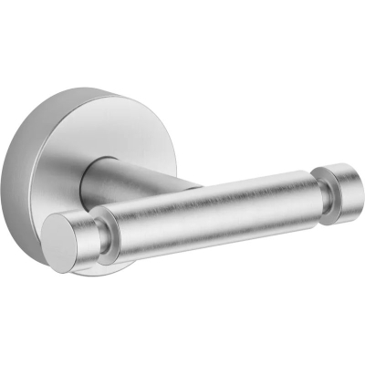 Dornbracht hook, 2-piece, brushed chrome, 83256979-93